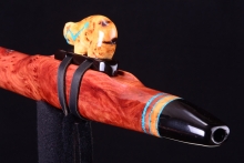 Redwood Hanging Burl Native American Flute, Minor, Mid G-4, #H52I